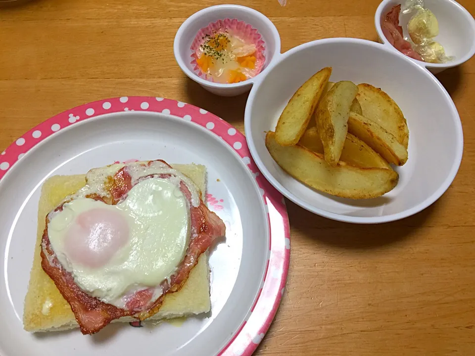 バレンタインの朝ごはん❤️|Yasuko Kagiさん