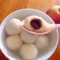 Glutinous rice ball - red bean paste|Kristine Linさん