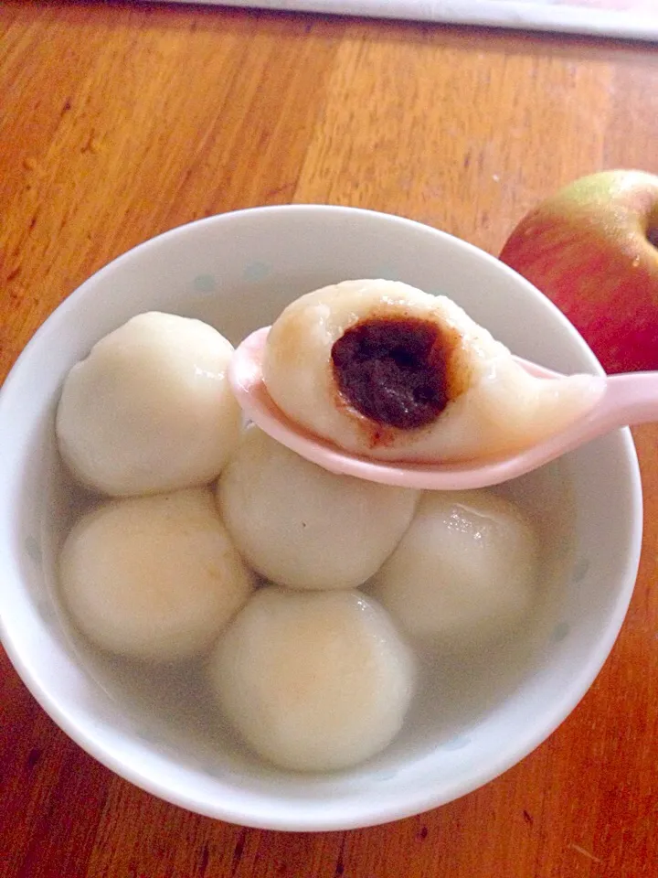 Glutinous rice ball - red bean paste|Kristine Linさん