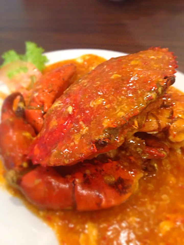 Kepiting papua saos singapur #Tegal #Indonesia|Tyas Kasmariさん