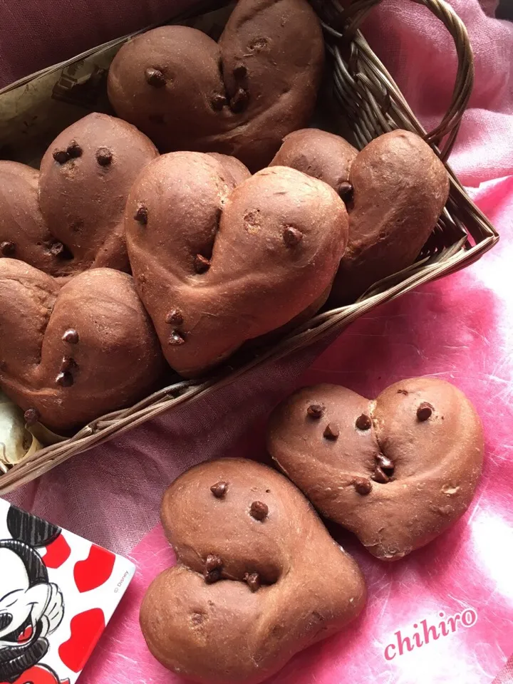 ミルクチョコハース、バレンタインバージョン❤️
せやけど食べるんは明日の朝ごはんやでー😂😂|川上千尋さん