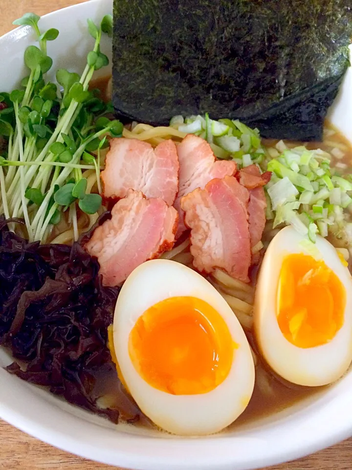 鶏白湯煮干しラーメン|みゃ〜さん