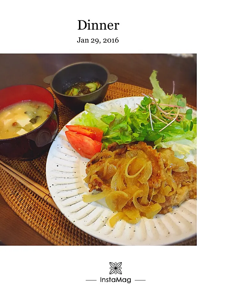 Snapdishの料理写真:dinner|yunnさん