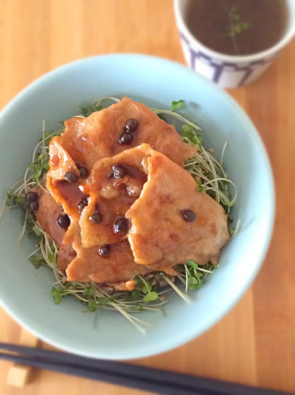 山椒生姜焼き丼|八代恵美子さん