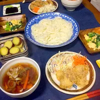 Snapdishの料理写真:うどんつけ麺〜|sionさん