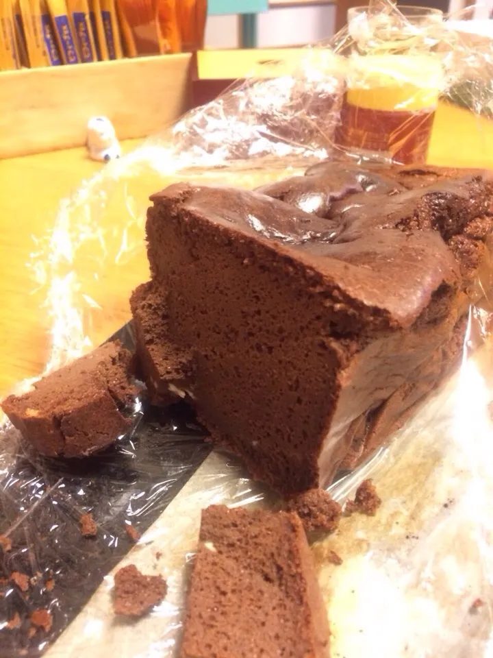 Chocolate soufflé  cheese cake|yumiさん