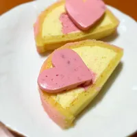 イチゴのムースケーキ♡|さゆさん