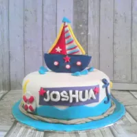 Snapdishの料理写真:Birthday Cake for Joshua.
thanks for your order dear Leny Delima
 #birthdaycake#cakes|Gubuk Kueさん