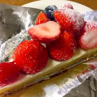 Snapdishの料理写真:いちごケーキ|さとあきさん