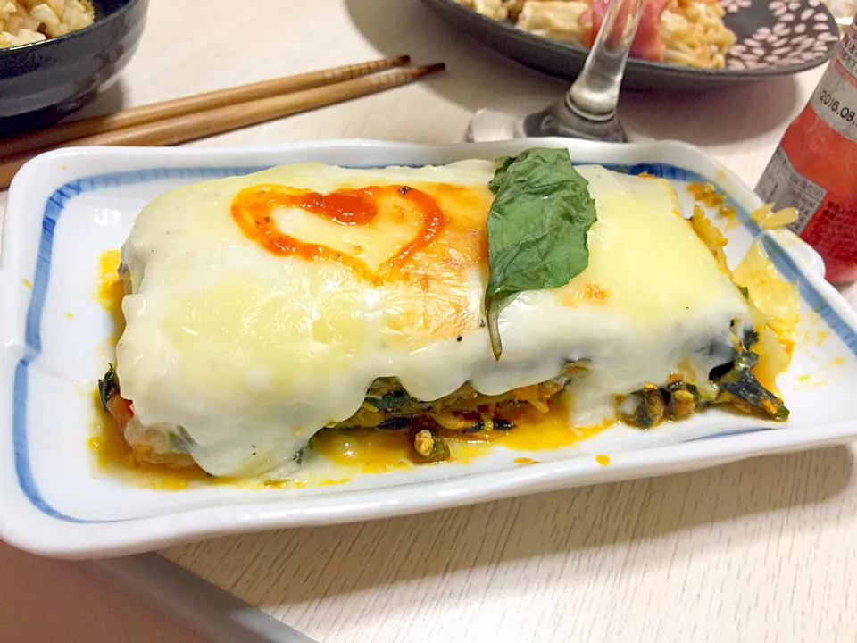 Spinach Lasagña|meraflorさん