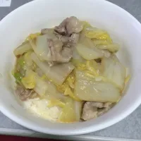 豚バラ白菜丼|りきさん