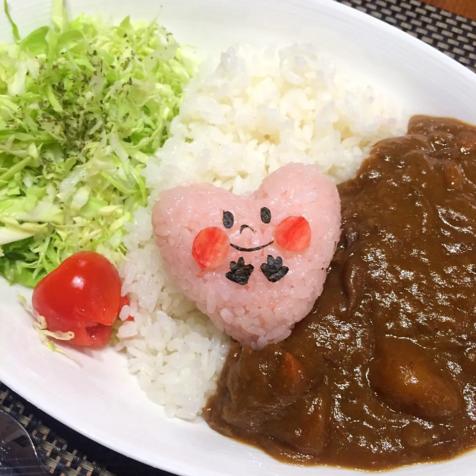 ハートちゃんのデコカレー|manacocoさん