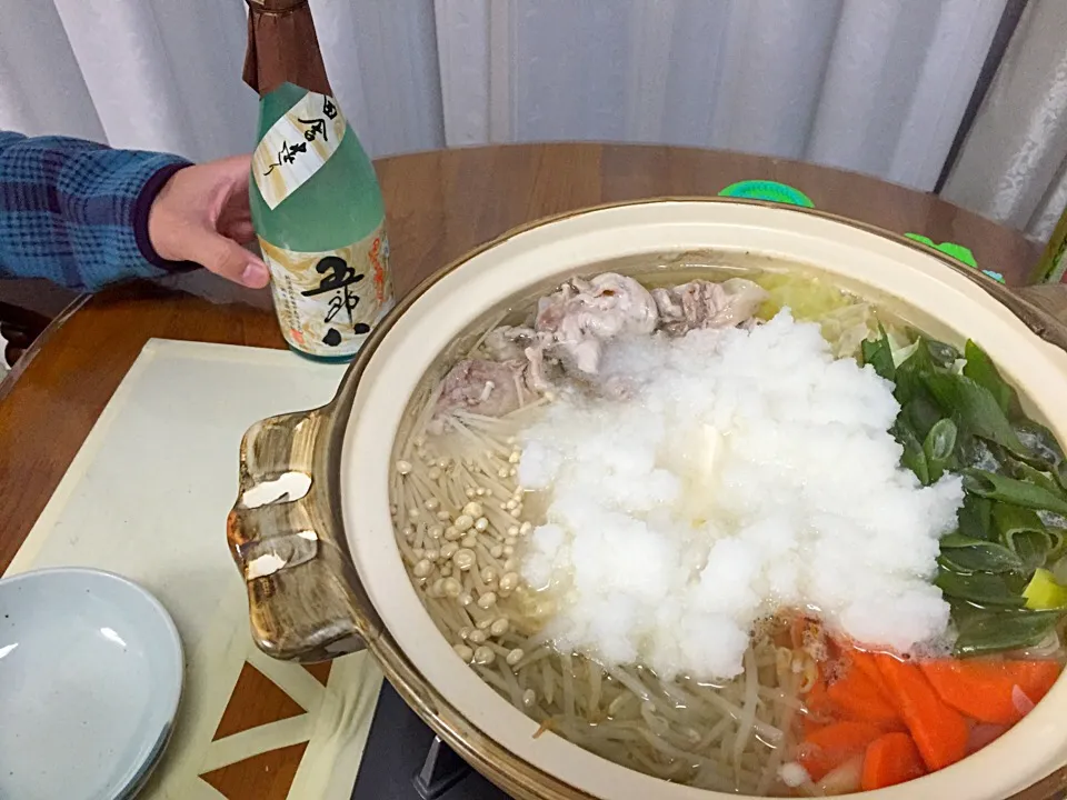 Snapdishの料理写真:みぞれ鍋♪|なちこさん