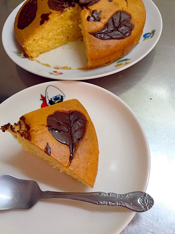 Snapdishの料理写真:ふわふわケーキ|MIHOさん