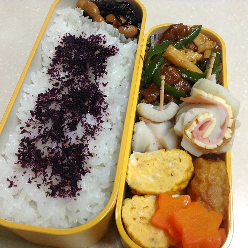 Snapdishの料理写真:02.15 旦那弁当|みーさん