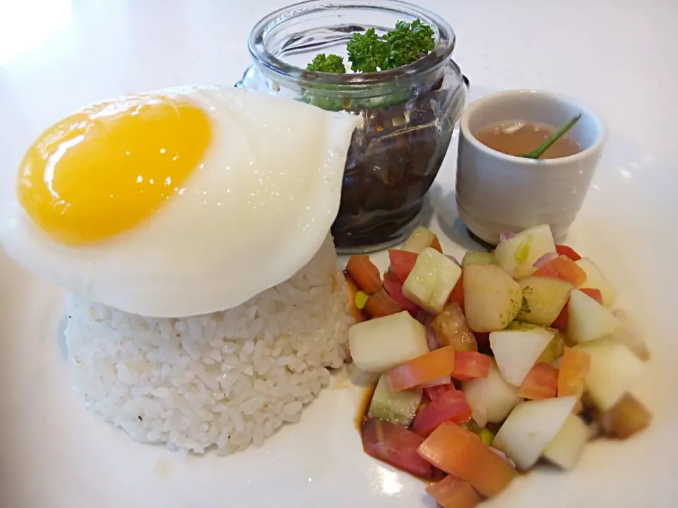 Sweet & Sour Fried Dried Fish Breakfast|Tony J-Kayさん