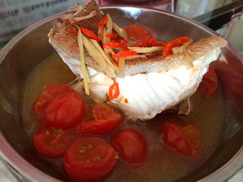 Steamed grouper fillet|Ong Sor Fernさん