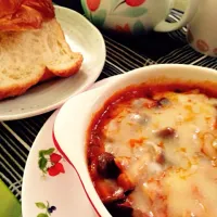 CheesyToffu with mushroom :)|mariaさん