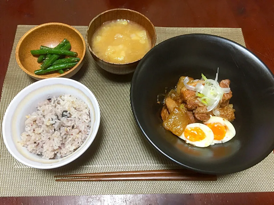 豚の角煮|ちゃんちゃんさん