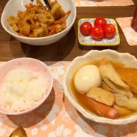 Snapdishの料理写真:おでん♡レンコンのきんぴら|シムチエさん