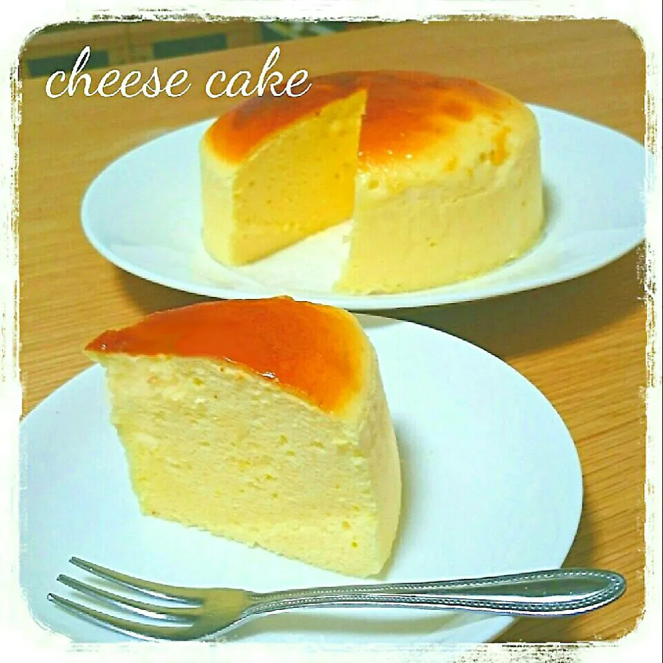 スライスチーズで😆チーズケーキ|へい！さん