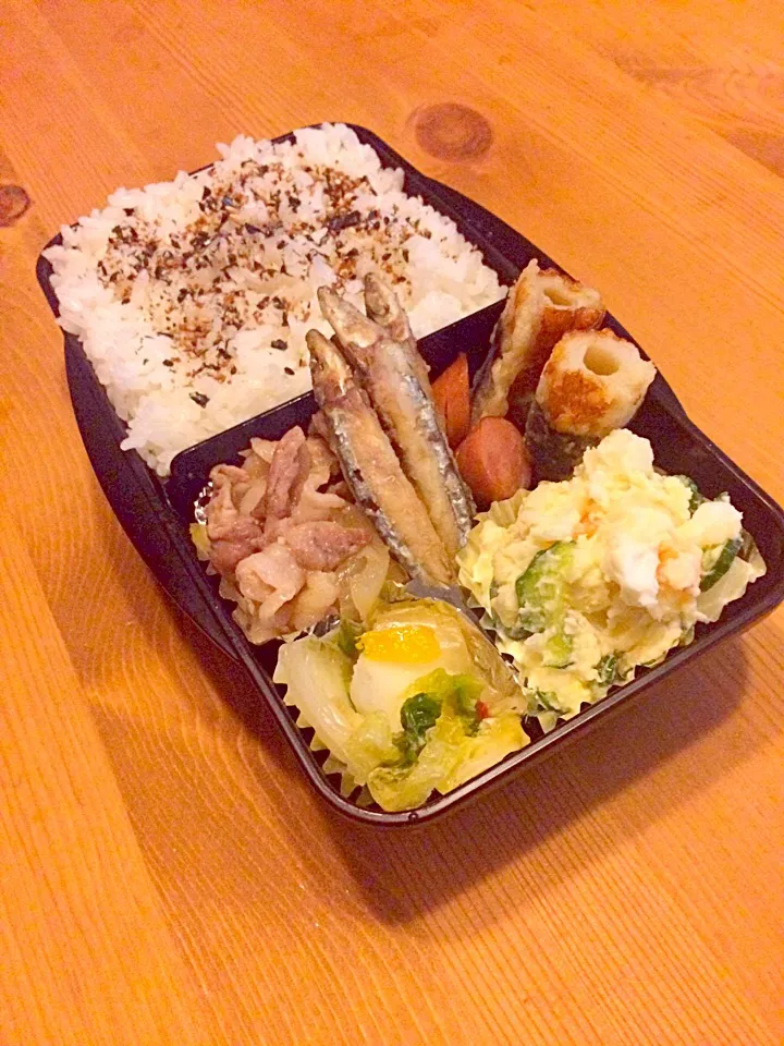 きびなごの唐揚げ弁当🍱|meyou..さん