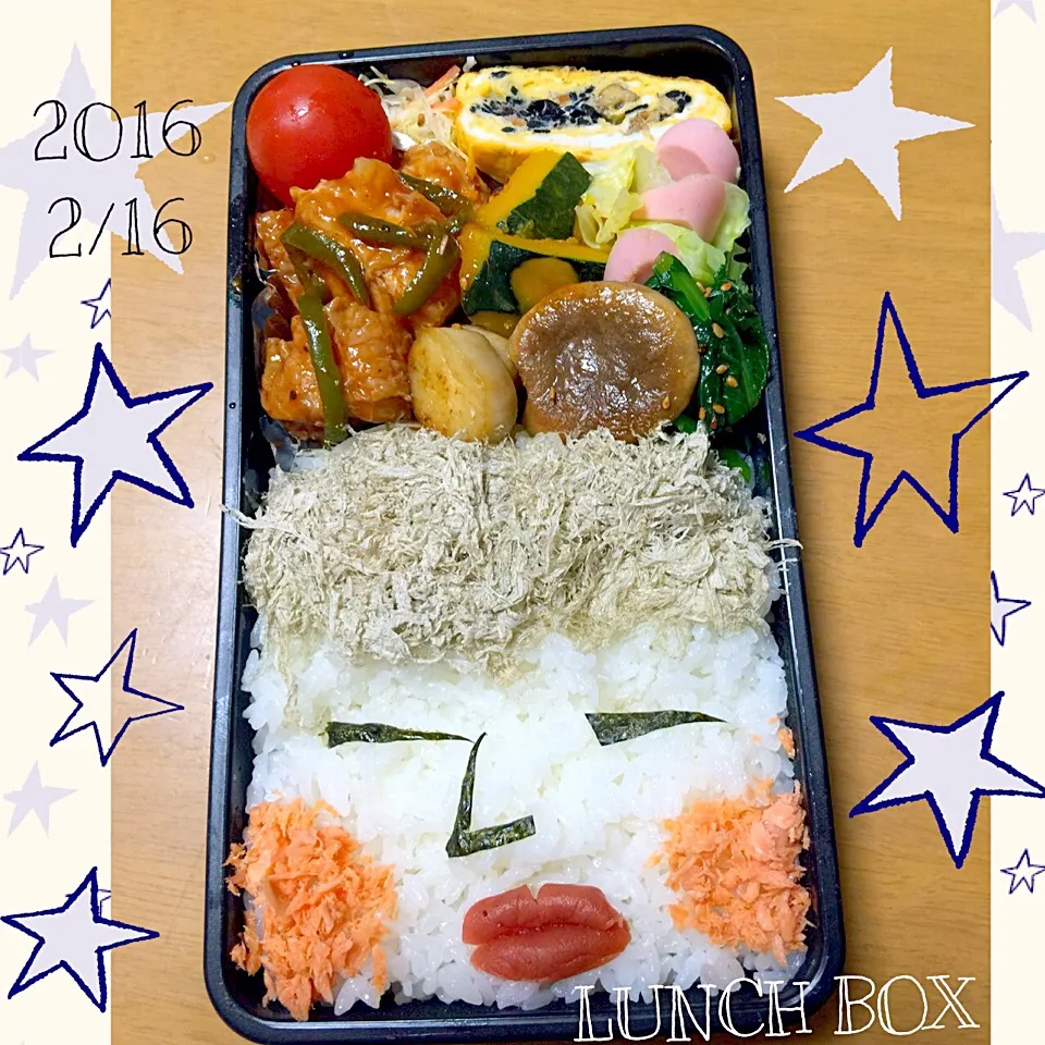 Snapdishの料理写真:息子弁当  純とろ君|miyukiさん