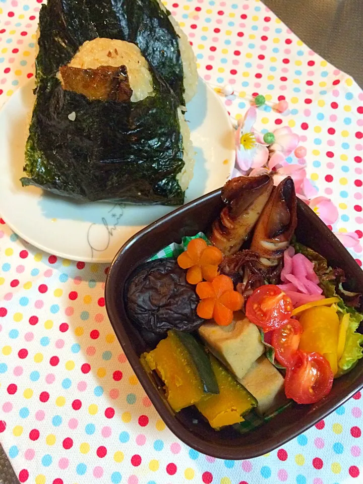 サンマの蒲焼きおむすび弁当|hiroko.さん