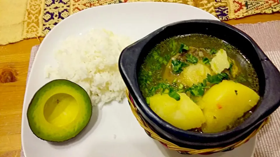 Typical colombian oxtail  soup|vivianaさん