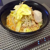 自家製チョイ辛味噌ラーメン♪|にゃんけんさん