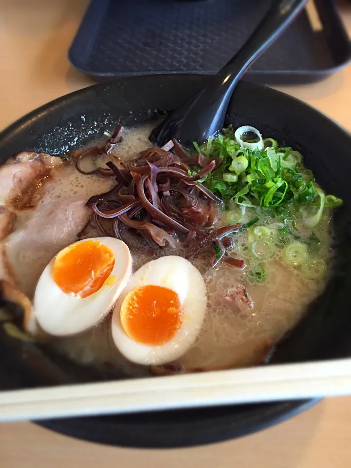 半熟煮たまごラーメン|satoeさん