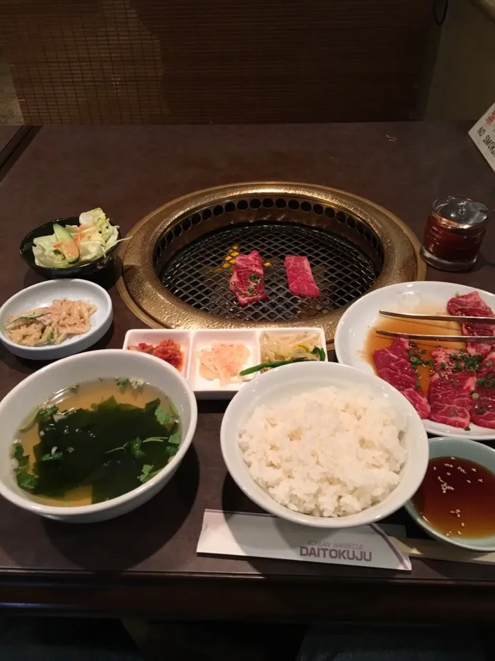 カルビ定食500円ランチパスポート行使|PegaOさん