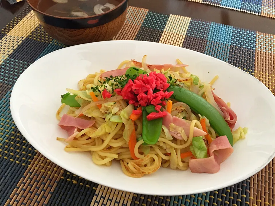 今日のランチは、こんぶ茶が隠し味？な焼きそば|sono.kさん