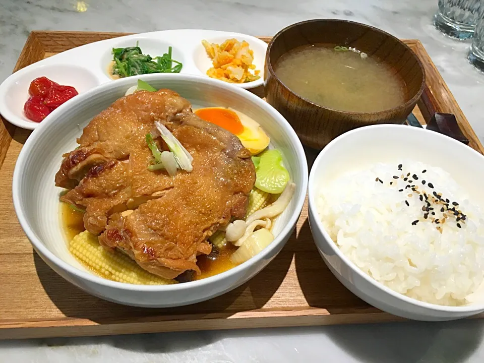 醬燒雞腿肉套餐|Orangeさん