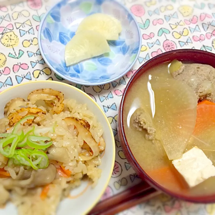 手抜きしたい日の炊き込みご飯|ちーさん