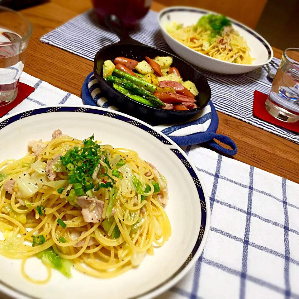 今日の夕飯☆全体|あさこさん