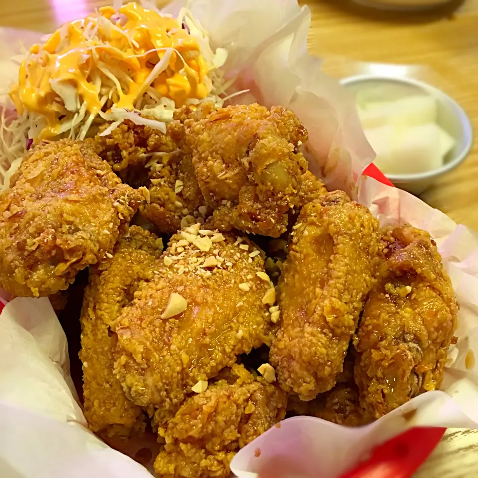 Garlic soy fried chicken|Tinky 🍒さん