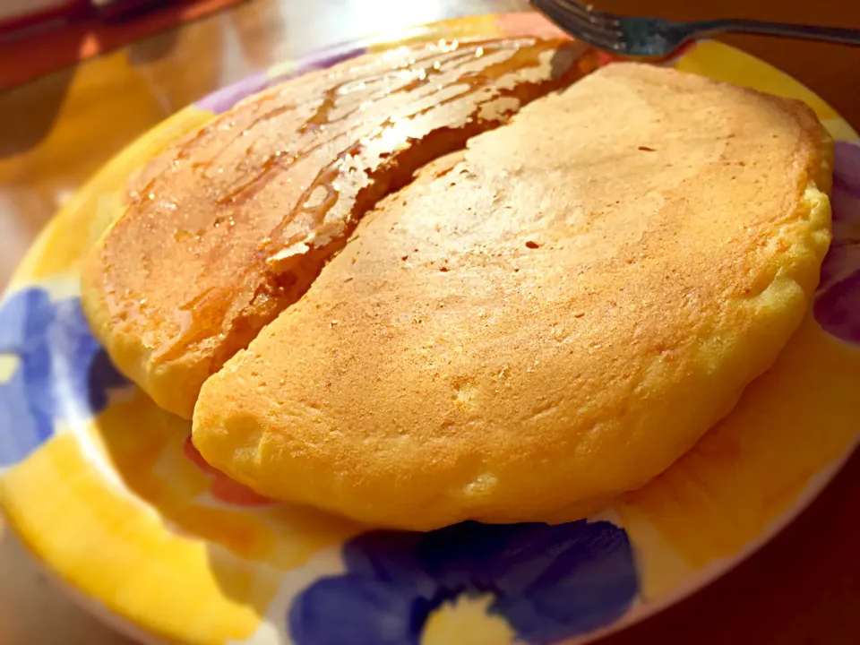 豆腐のふわふわホットケーキ|ちぇりさん