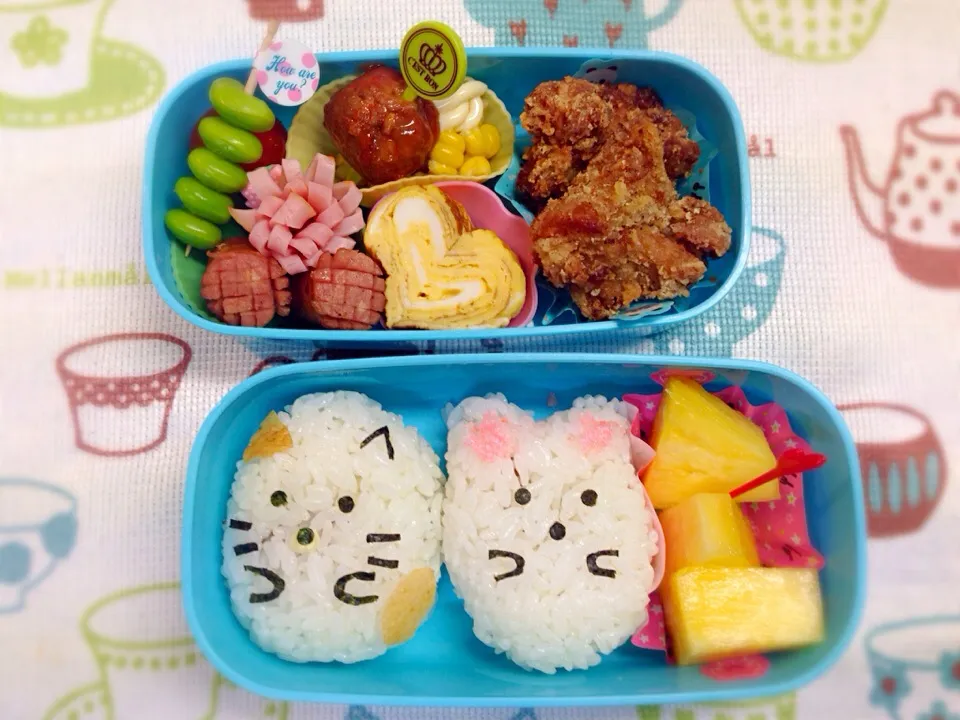 長女♡スキー学習のお弁当( ´ ▽ ` )ﾉ|ひよさん