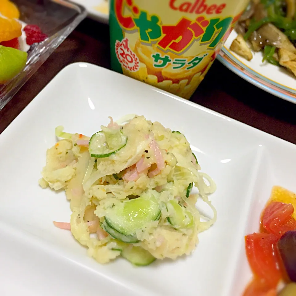 じゃがりこで作るポテトサラダ♪|🍓ふみふみ🍓さん