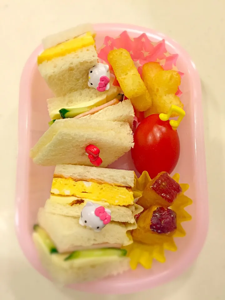 サンドイッチのお弁当💓|Michiko Okamotoさん