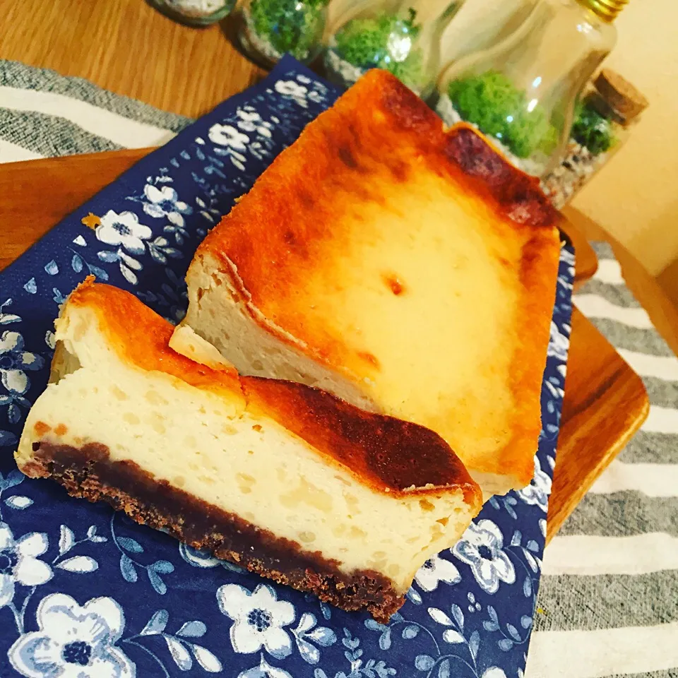 *.＊水切りヨーグルトでヘルシーチーズケーキ*.＊|M子⁽⁽ ◟(∗ ˊωˋ ∗)◞ ⁾⁾さん