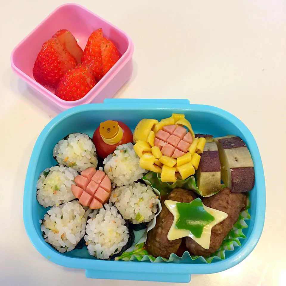 お花畑なお弁当♡2016/02/17|ちび太さん