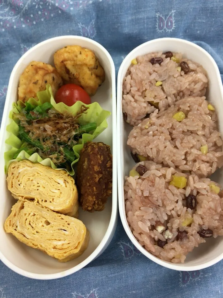 栗おこわおにぎり弁当|Tadashi  Shigyoさん