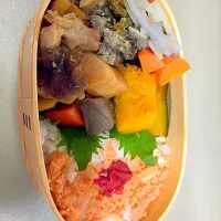 Snapdishの料理写真:あるもの弁当|はるはるさん