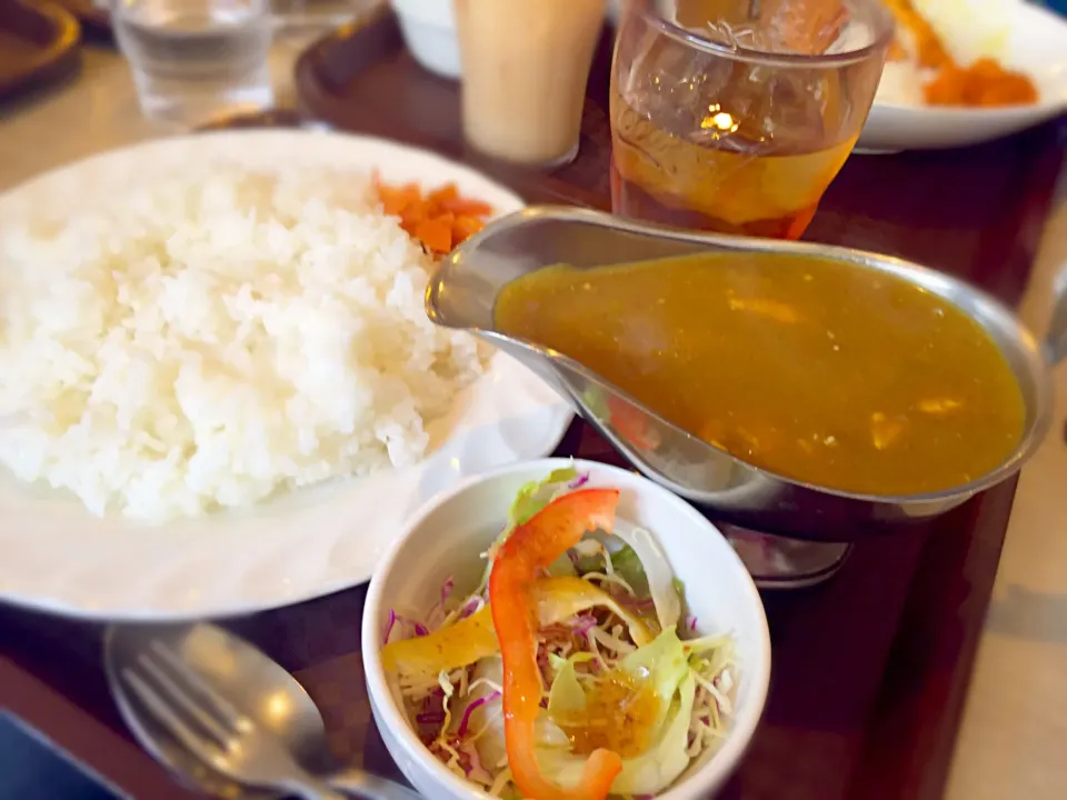 Snapdishの料理写真:インド風チキンカレー|けいちゃん（ももザィル）さん