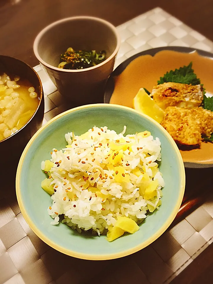 じゃことたくあんの混ぜご飯|恭子さん