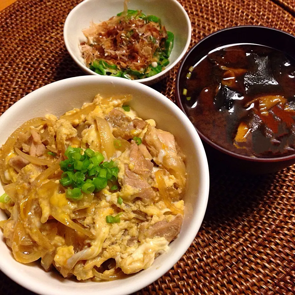 無性に食べたくなって、定番親子丼！|chacoさん