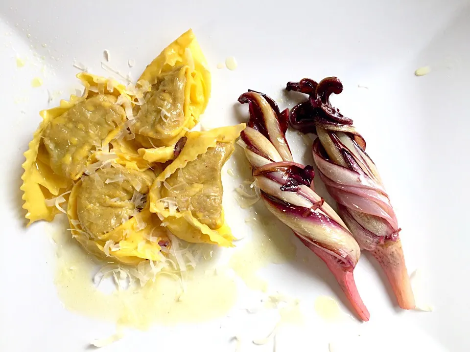 Tortelli al radicchio|laura giardinaさん