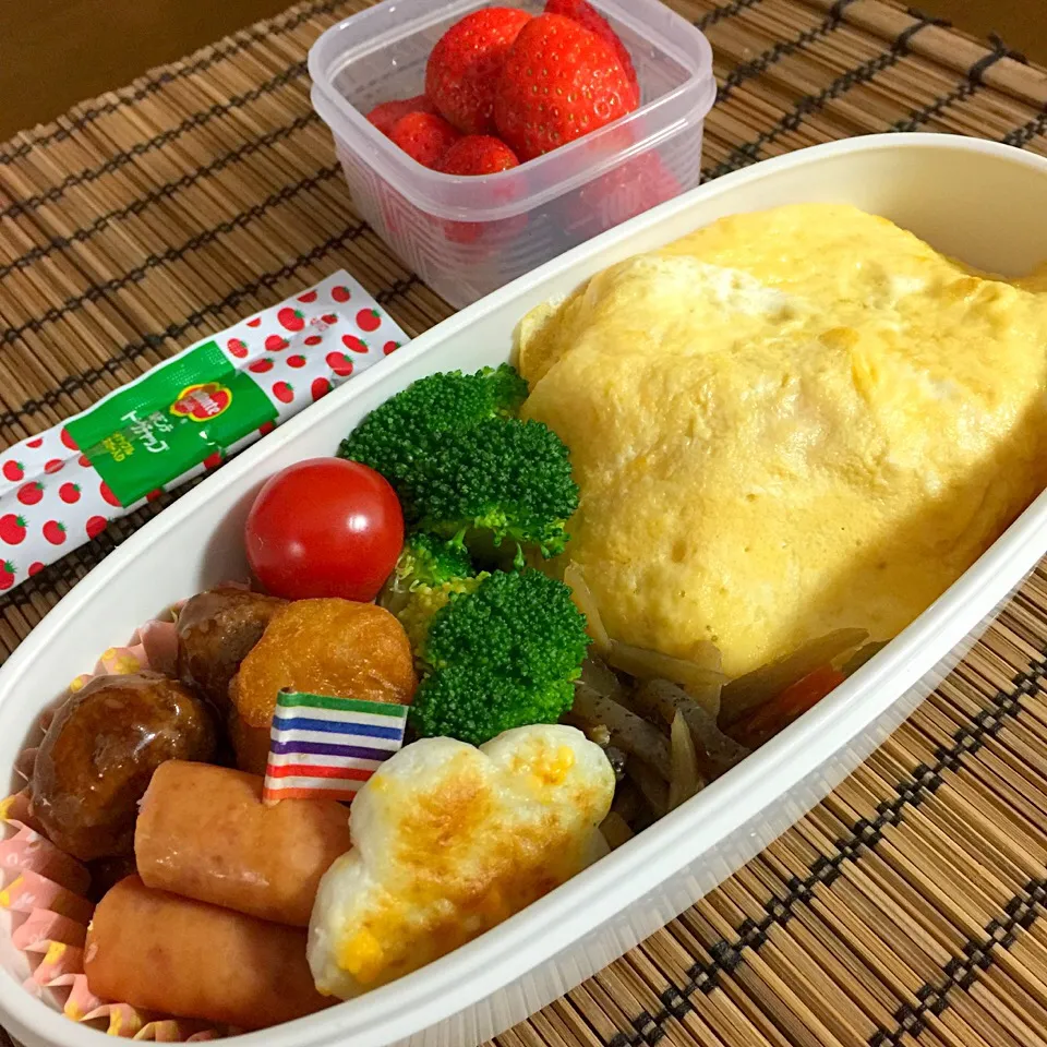 OMライス弁当|🌀さん